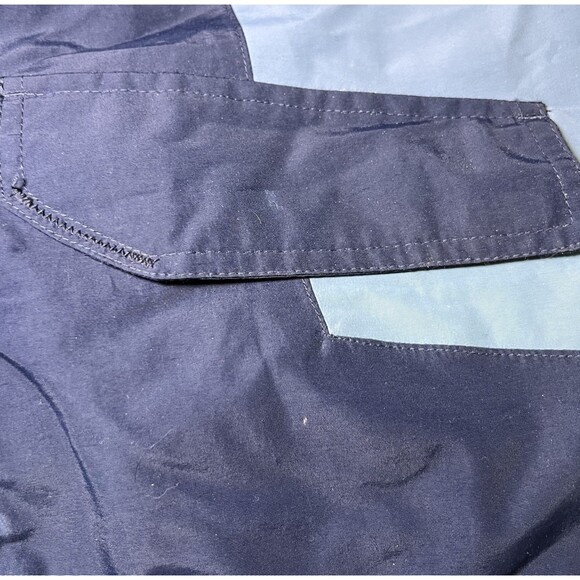 Lands End Kids Squall Parka Jacket Waterproof Insulated Size Large 14-16 Blue - Picture 13 of 16